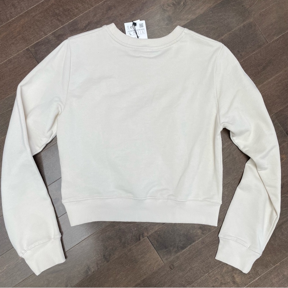 NWT Zara Corset Sweatshirt - Picture 4 of 7